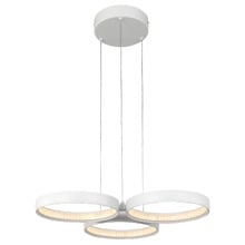 Fallon Steel LED 3 Light Pendant